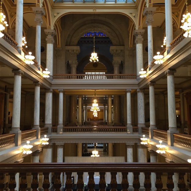 Indiana State Capital Atrium