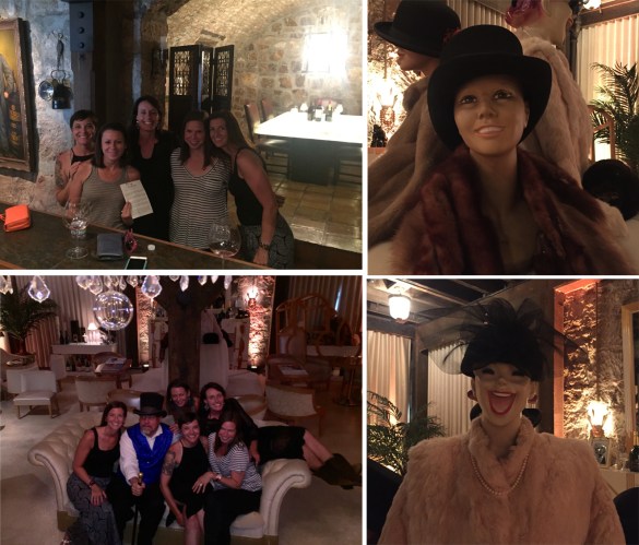 Buena Vista Tasting Room and Bubble Lounge -- We made some weird friends.