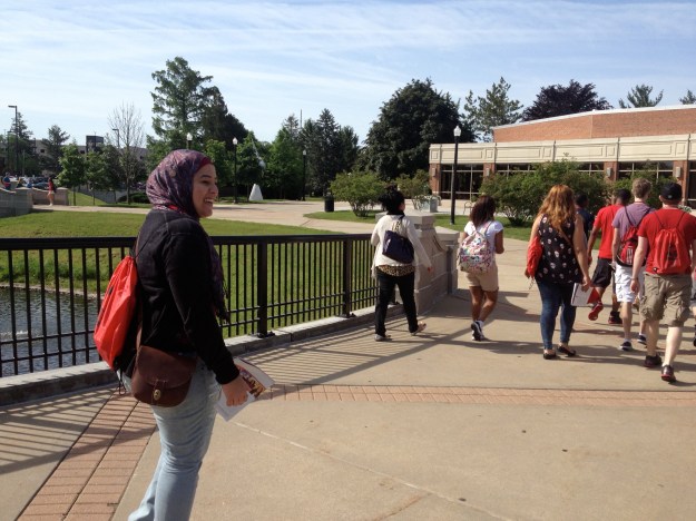 NIU's new student orientation!